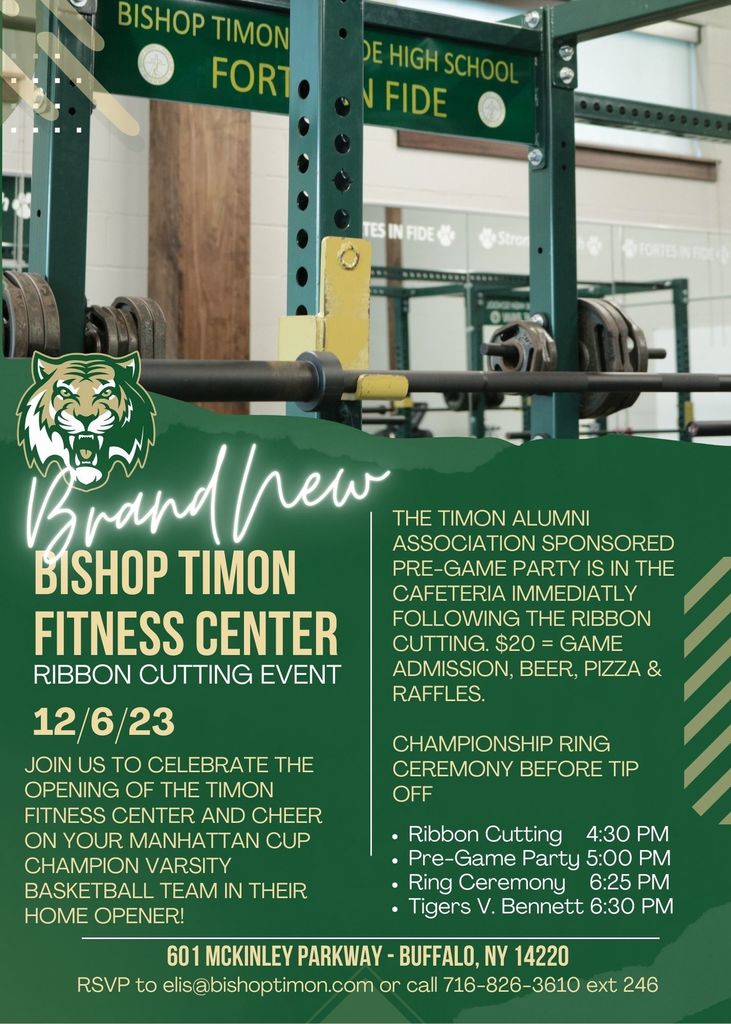 Bishop Timon - Fitness Ctr Grand Opening 